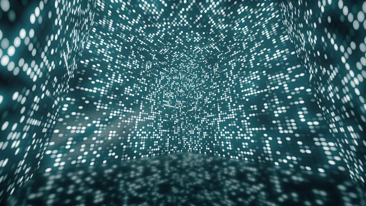 Abstract background with lights