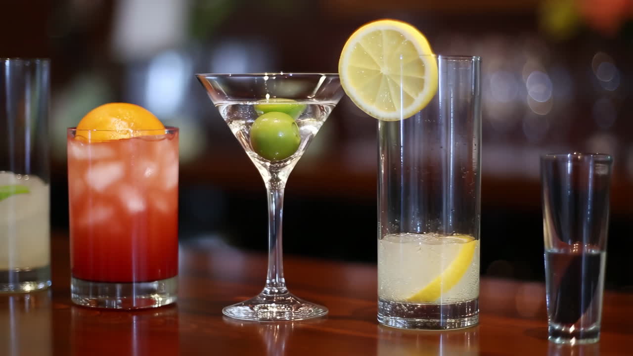 Selection of Cocktails