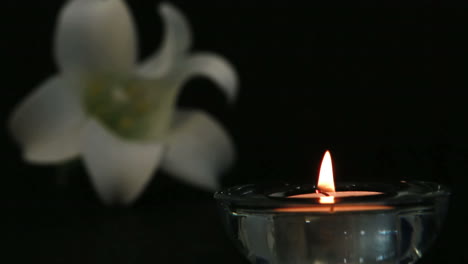 encendido de velas para el recuerdo