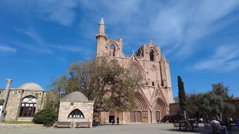 lala mustafa paşa camii, originally known as the cathedral of saint nicholas and later as the saint sophia mosque of farmagusta.