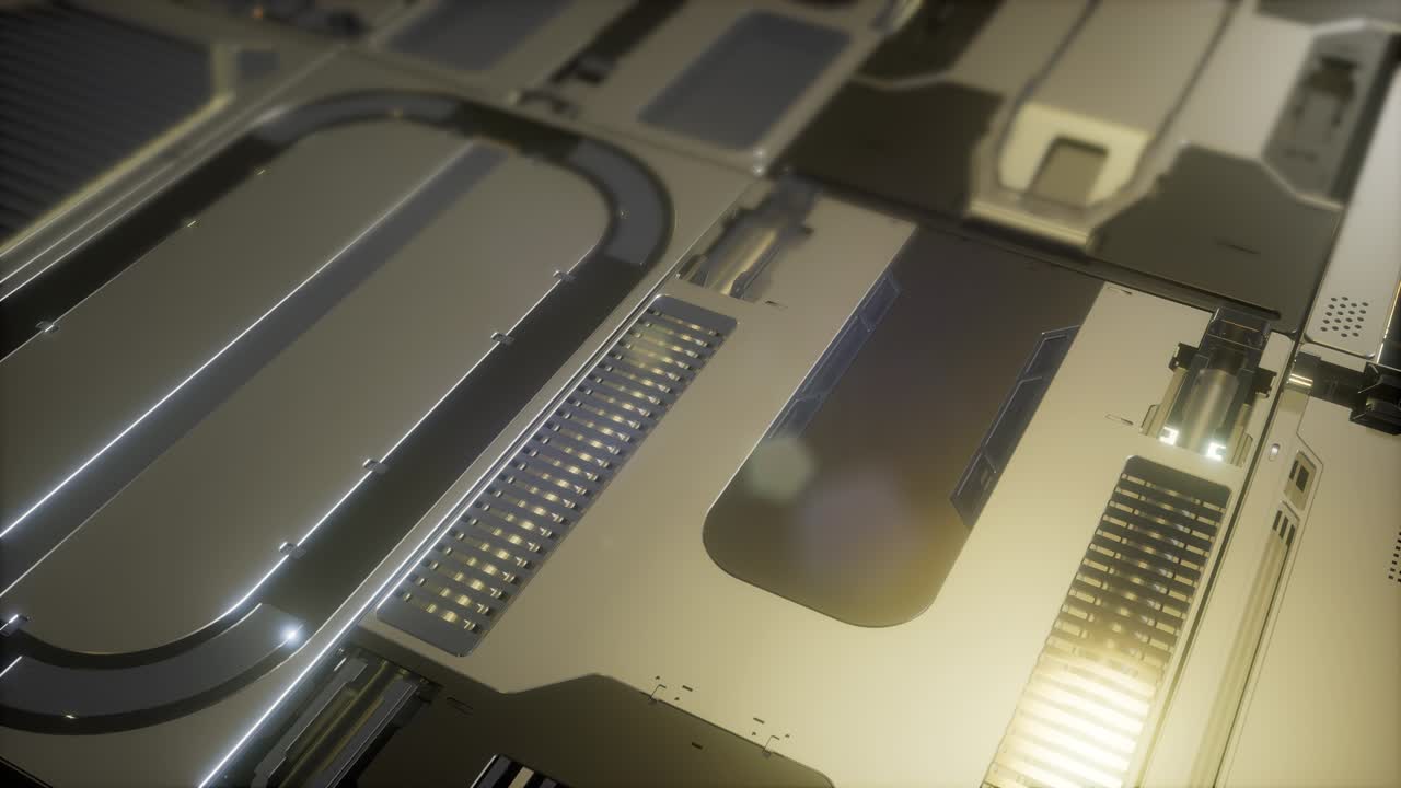 미 과학 금속 배경