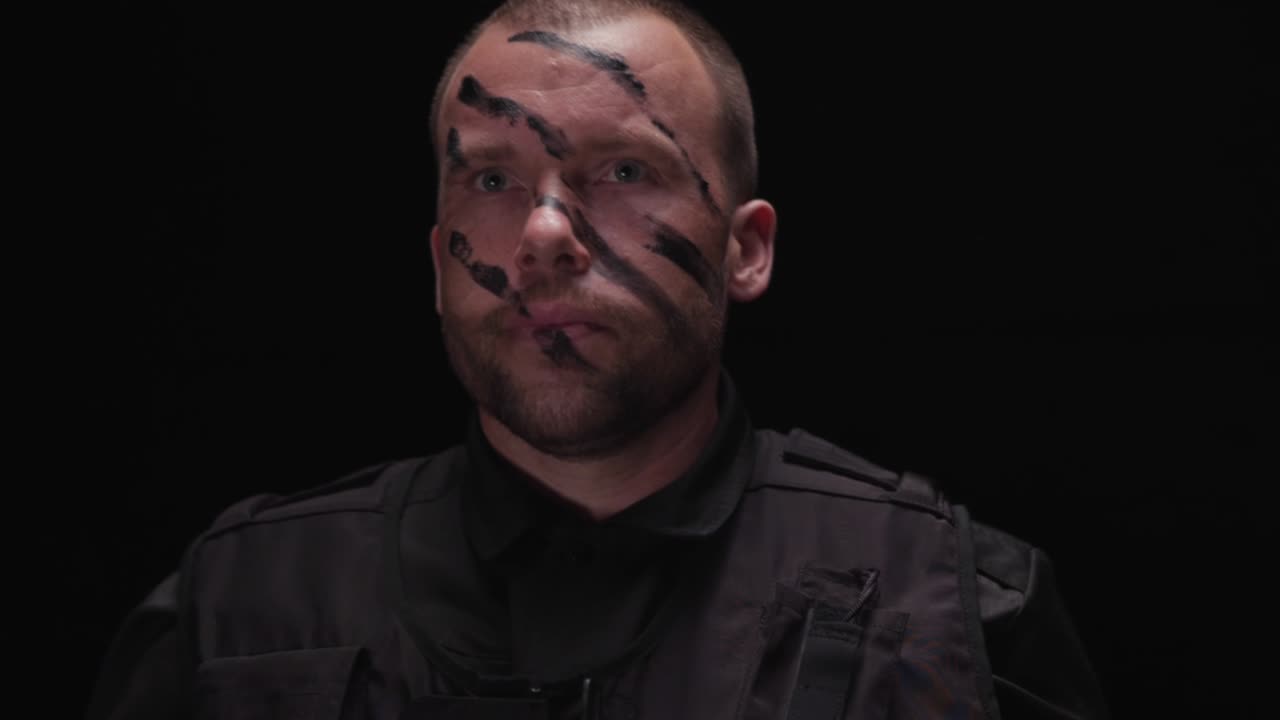 retrato de personal militar