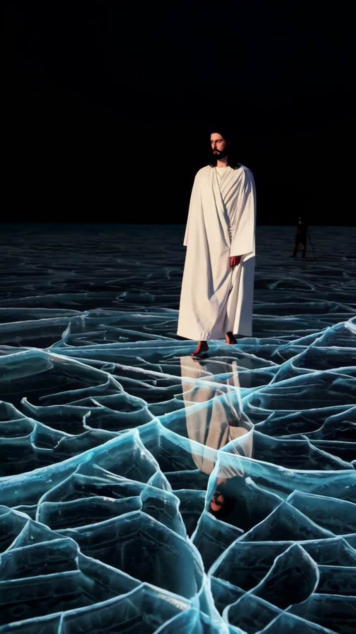 jesus går på vandet