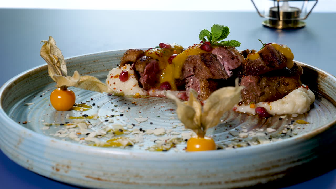 Close-up of a Food Plate