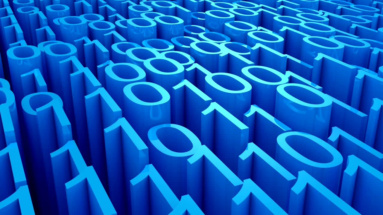 el fondo del código binario