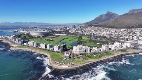 Punto-Verde-En-Ciudad-Del-Cabo,-En-Western-Cape,-Sudáfrica