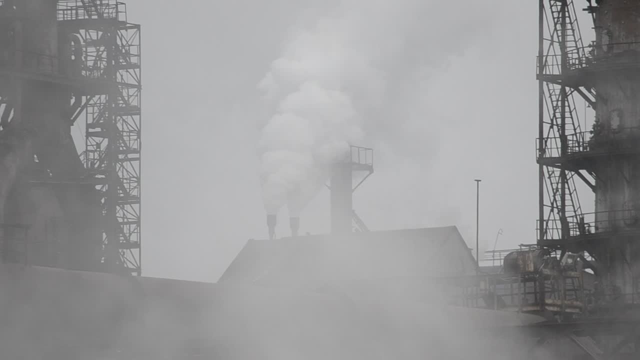 Steel works