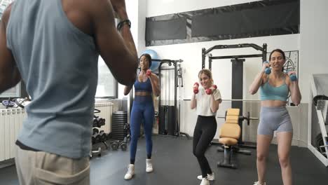 fitness training group
