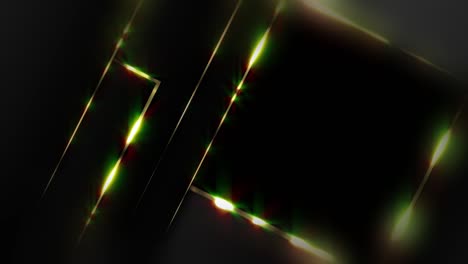 fondo geométrico abstracto negro y dorado