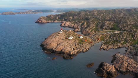 Coastal-lighthouse.-Lindesnes-Lighthouse-is-a-coastal-lighthouse-at-the-southernmost-tip-of-Norway.