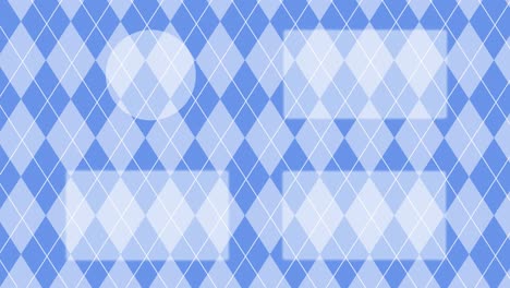 argyle 패턴 엔드 카드 엔딩 스크린 모션 그래픽
