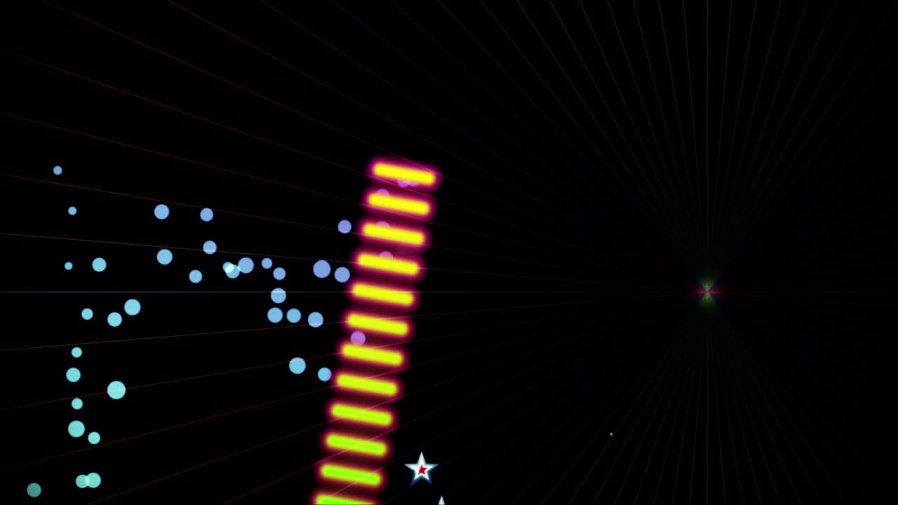 음악 스트럼 빈티지 vj 루프