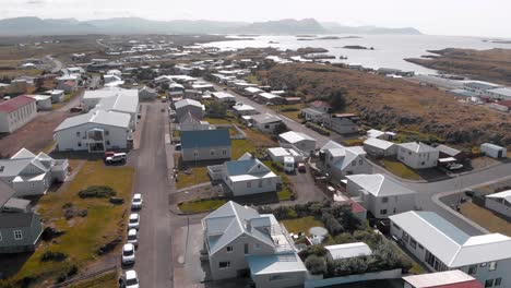 Stykkisholmur-Homes-Aerial-View-Of-Small-Town