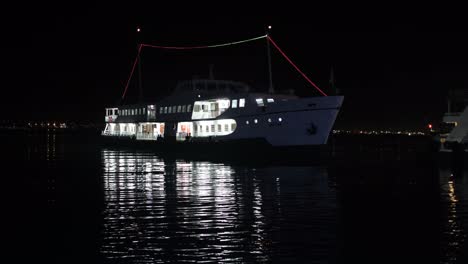 Ferry-light-on-night