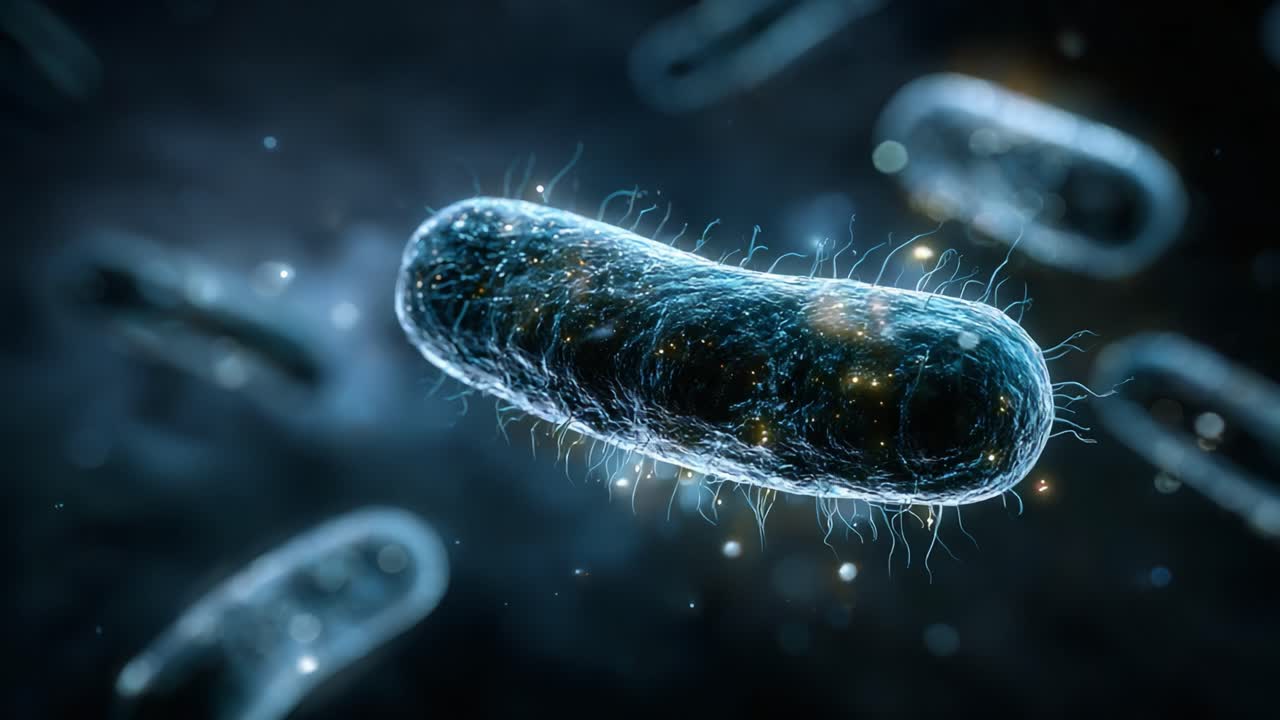 Uno sguardo approfondito alle strutture batteriche: catturare la bellezza della microbiologia attraverso splendide tecniche di microfotografia nell'oscurità.