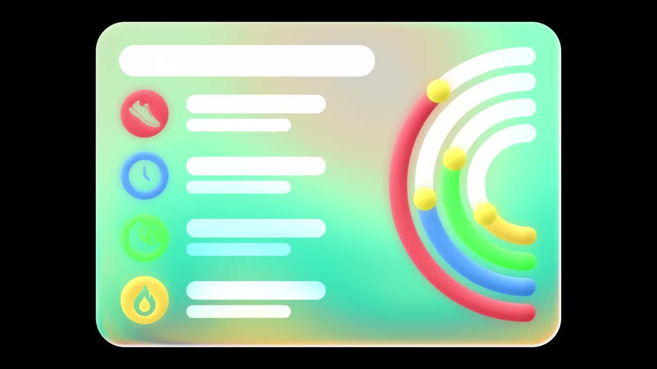 Health Activity Rings Progress