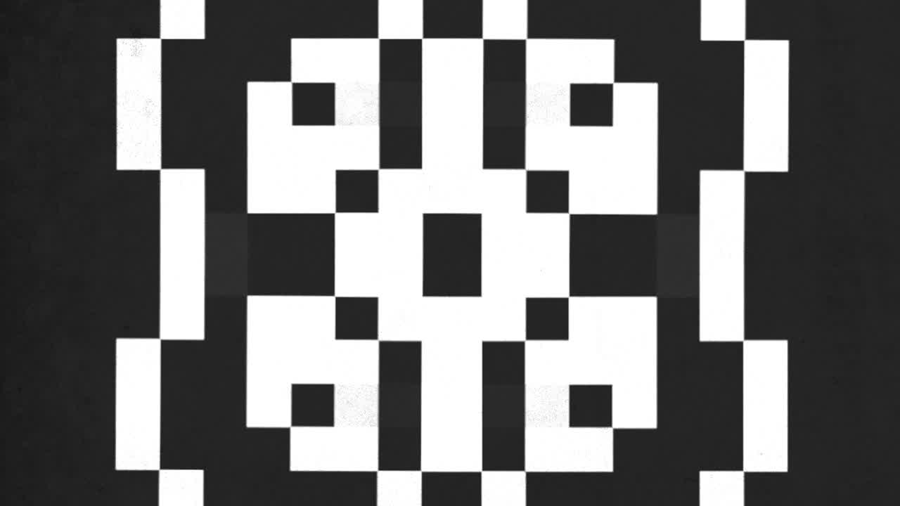 Monochrome pixels pattern in 8 bit of architecture