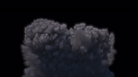 dense smoke cloud