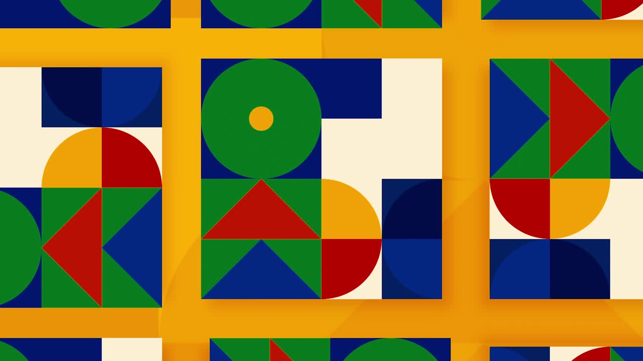 Abstract Geometric Pattern Design