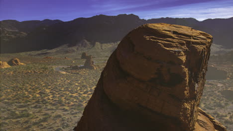 parallax photo animation of the valley of fire in nevada