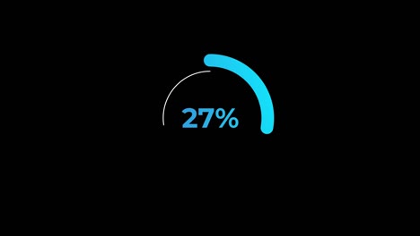 circle percentage diagrams science futuristic loading circle ring.