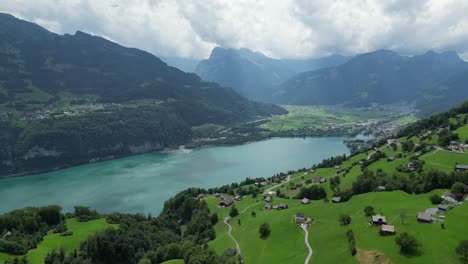 amden,captivating testament to sheer natural beauty of alpine wonderland