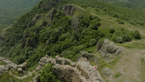 azeula fortress ruins and a beautiful, natural landscape during daytime