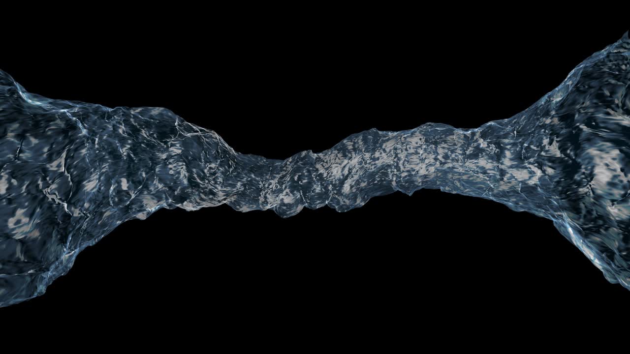 액체 소용돌이 액체 파동 루프 애니메이션