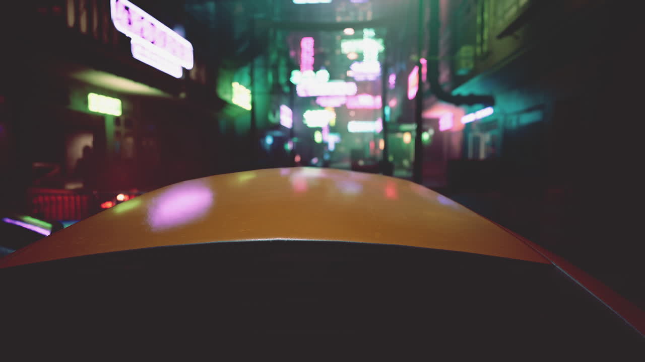 나이트 시티 골목