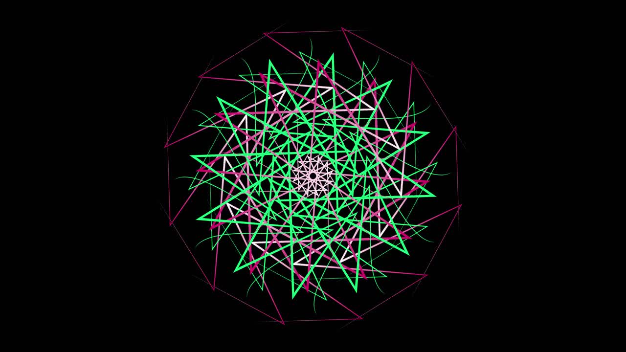 diseño de mandala geométrico abstracto