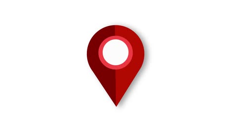el icono del marcador del mapa tiene un fondo blanco.