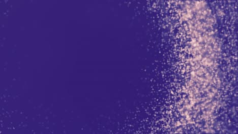 purple background with pink plus star particles