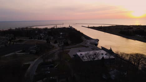 pushing forward over neighborhood in muskegon
