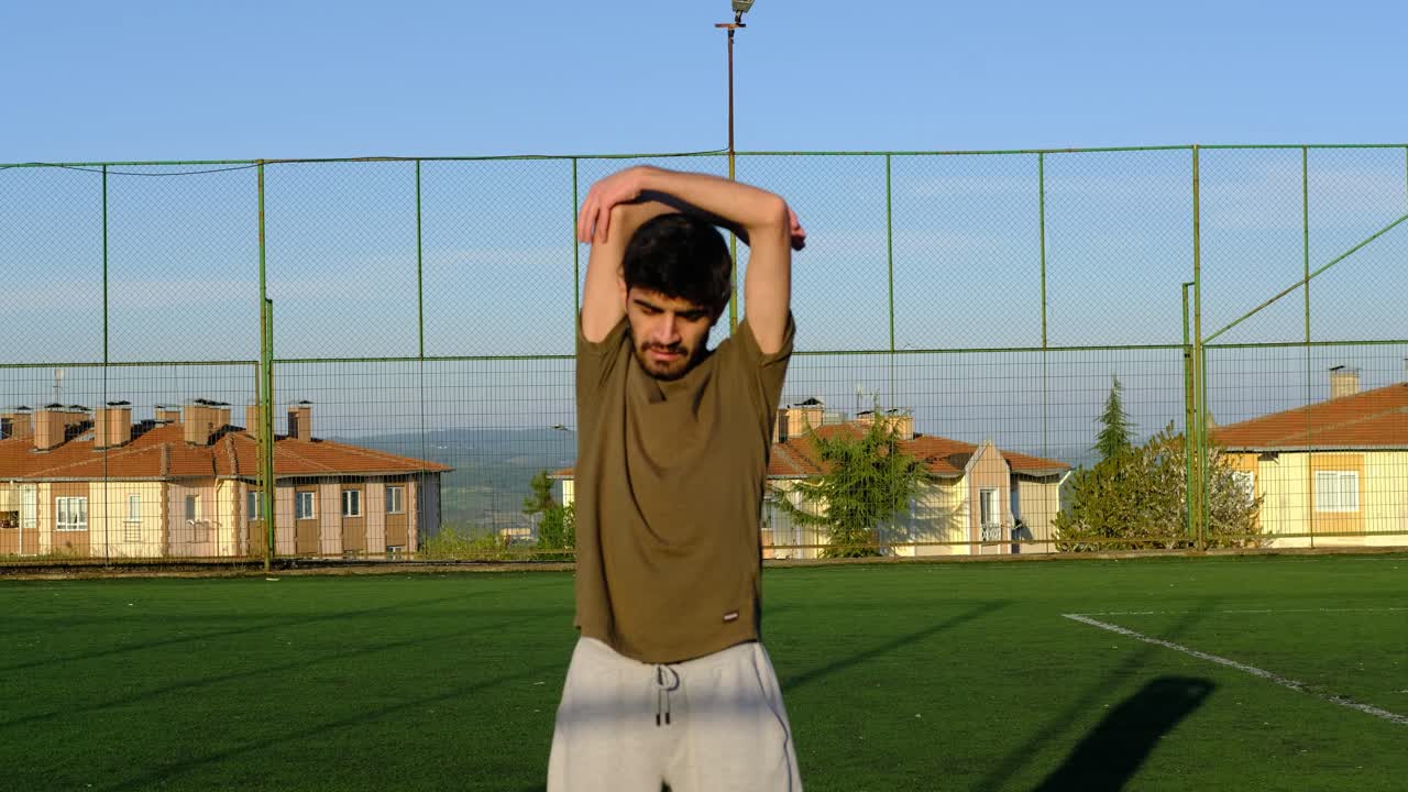 ejercicios de calentamiento deporte al aire libre