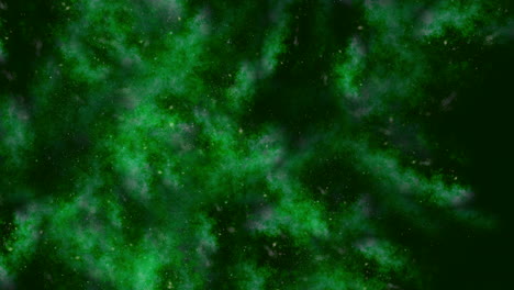 spettacolare rappresentazione digitale di una nebulosa colorata