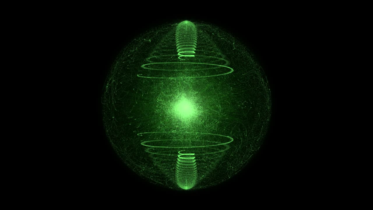 плазменный глобус со спиральным проводом, прикрепленным для получения высокоэнергетического разряда частиц