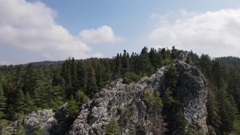 Mountain-Precipice-Aerial-View