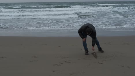 In-Den-Sand-Schreiben