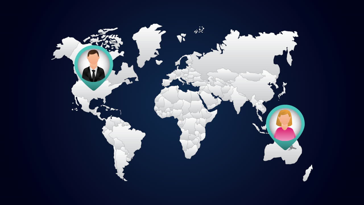 비행기를 타고 세계를 돌아다니는 애니메이션