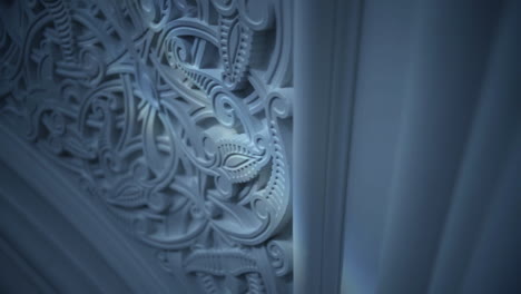 ornamental carving detail