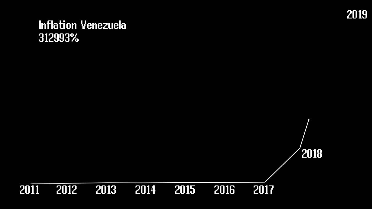 Venezuela's Hyperinflation: A Visual Representation of Economic Crisis (2011-2019)