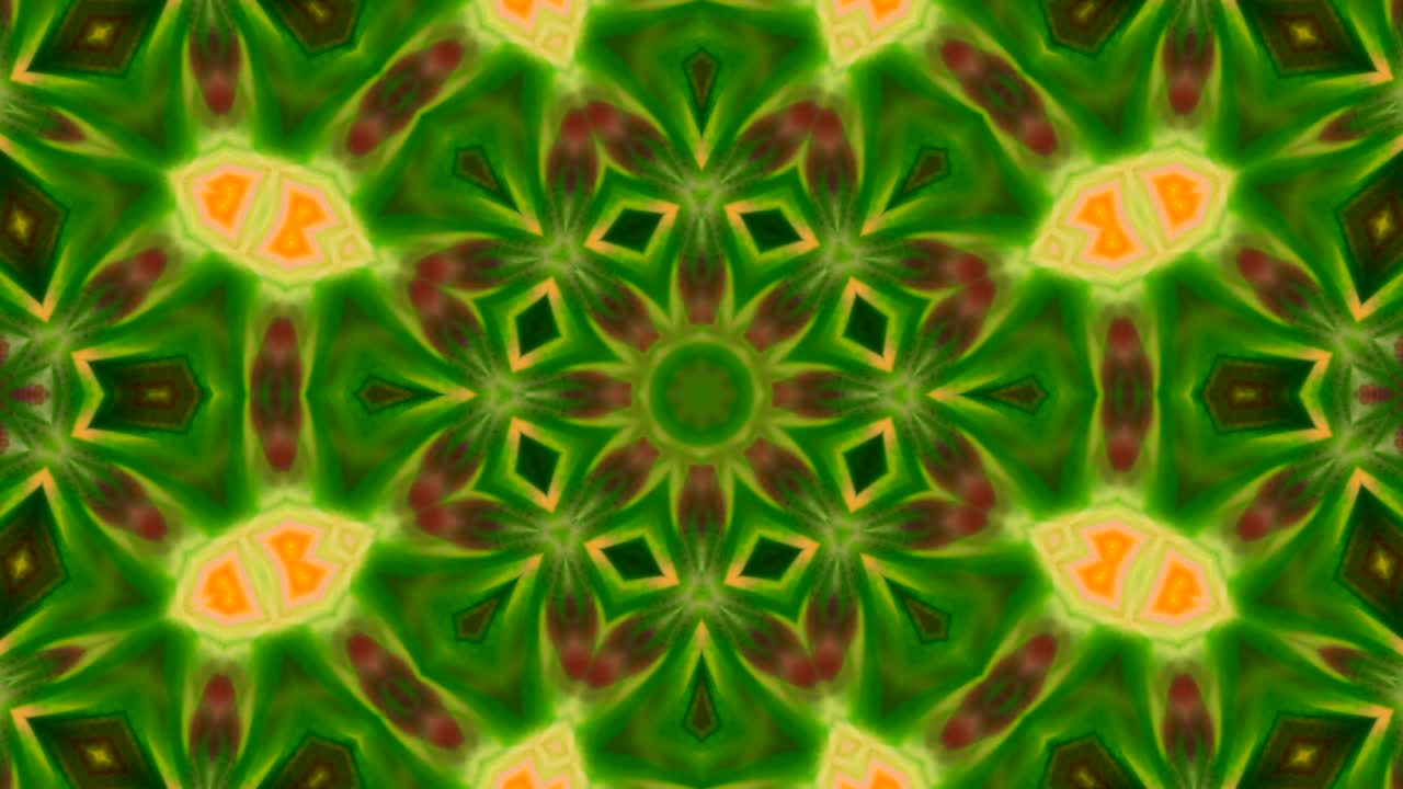 movimiento de fondo de kaleidoscopio abstractamente colorido