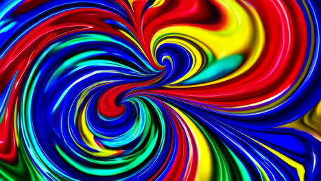 abstract swirls of color