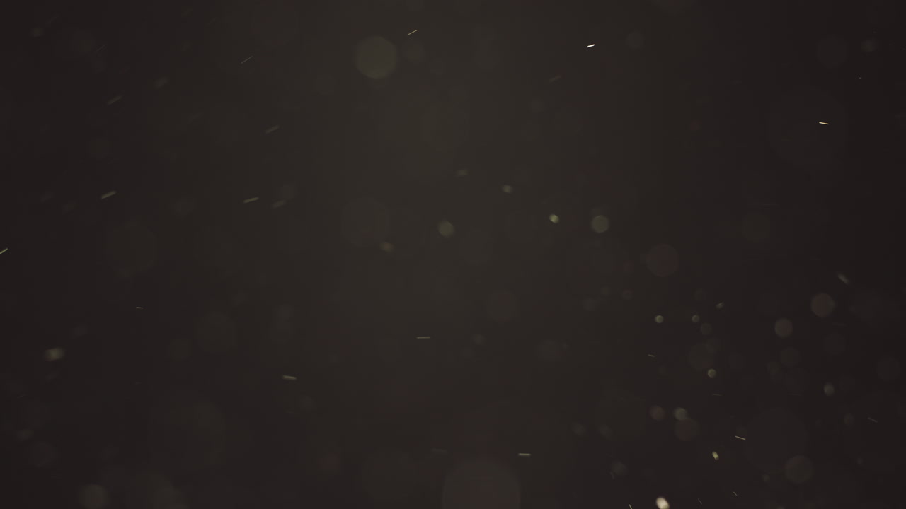 먼지 입자가있는 어두운 배경