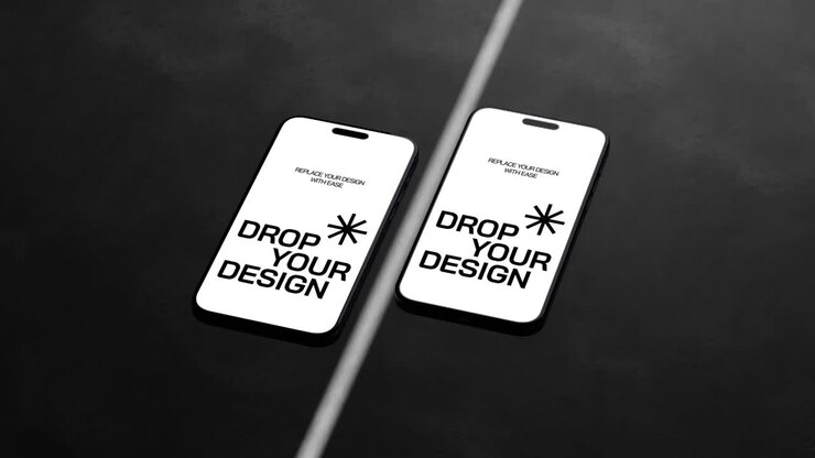 Mobile Phone Screen Mockup