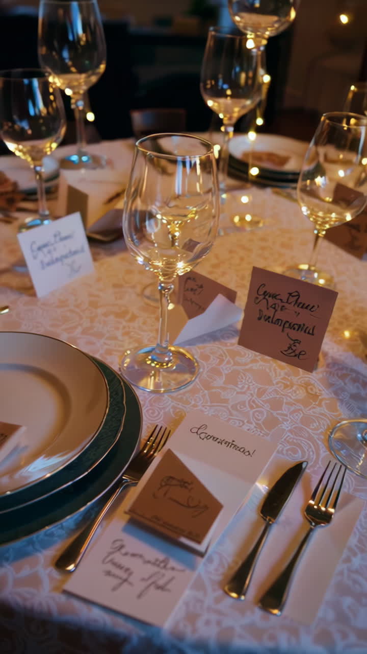 Warm and Festive Celebration Dinner