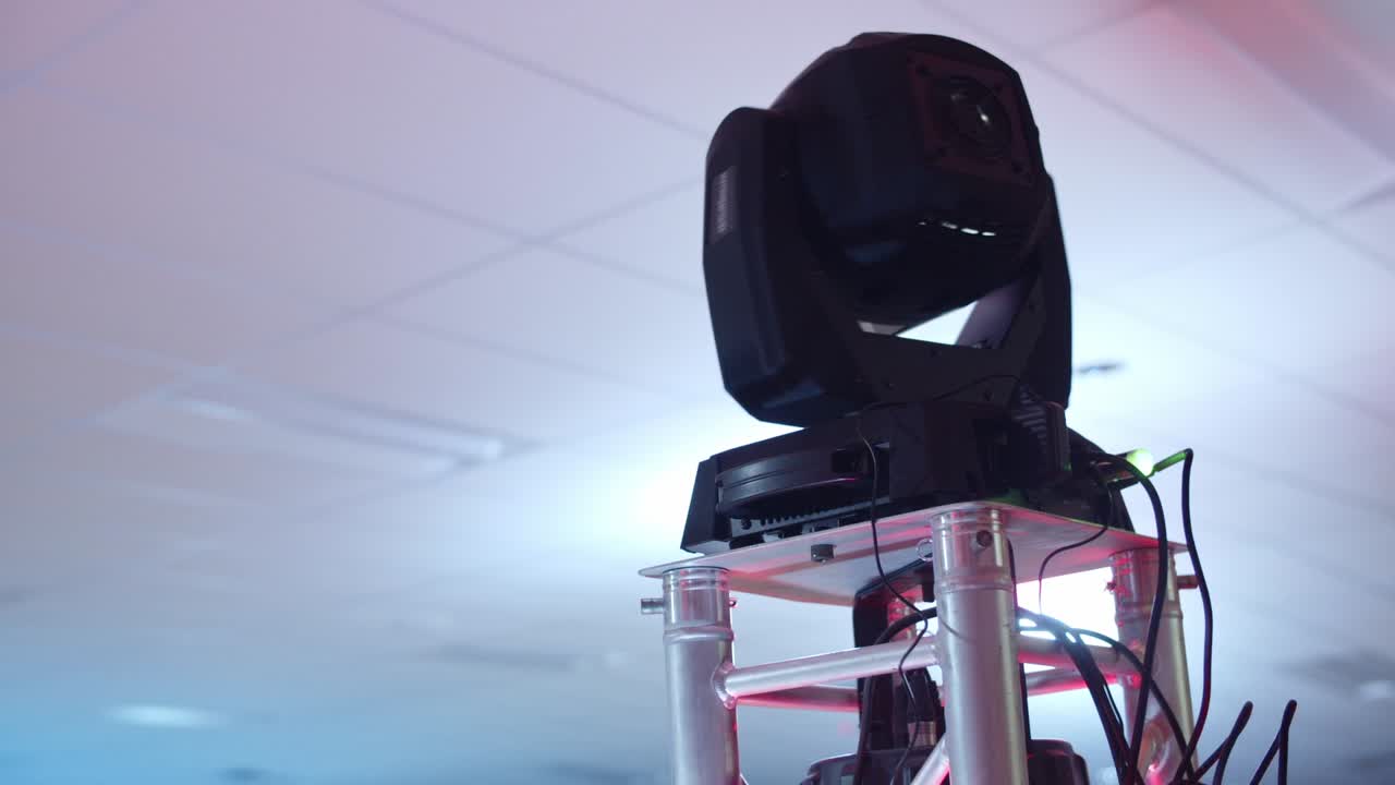 Stage lights for a party