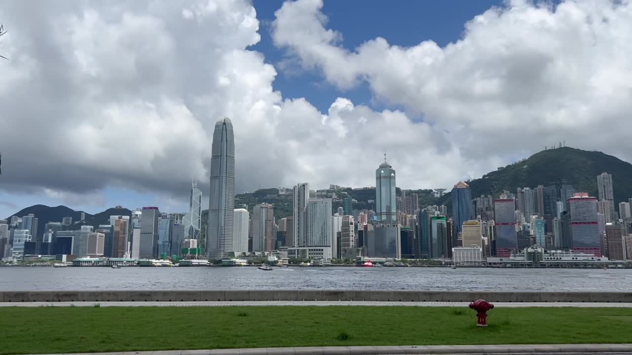 Sunny day in Hong Kong, and film it by my iPhone.