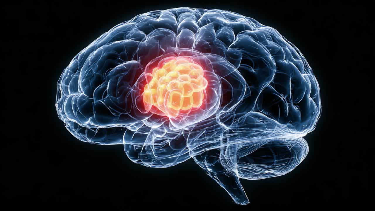 Dynamic Visualization of Brain Activity: A Glimpse into Neural Functioning and Brain Imaging Techniques in Action with Colorful Highlights Indicating Cognitive Regions