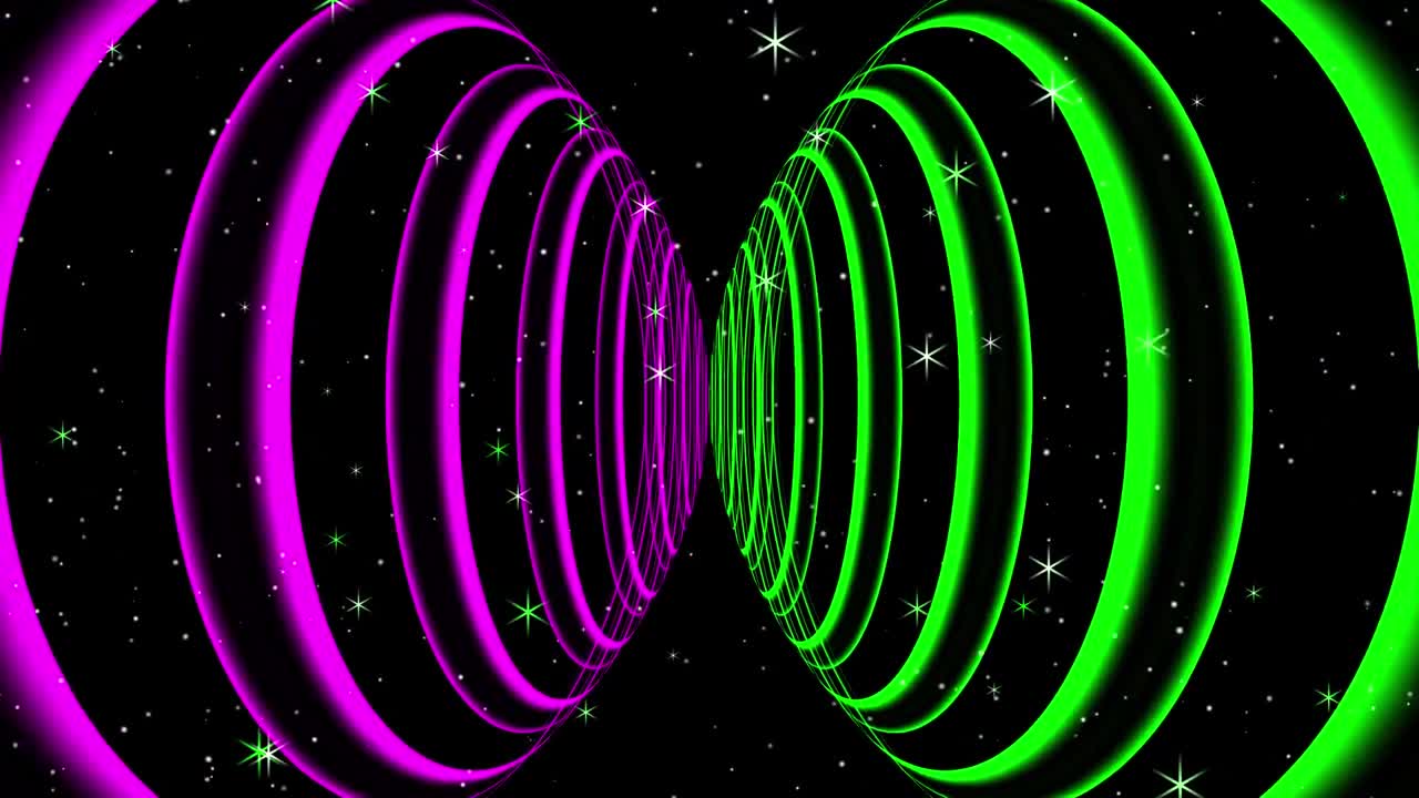 VJ Loop Neon Lights Video Background Loop